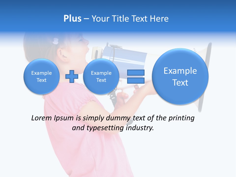 Energy Expression Person PowerPoint Template