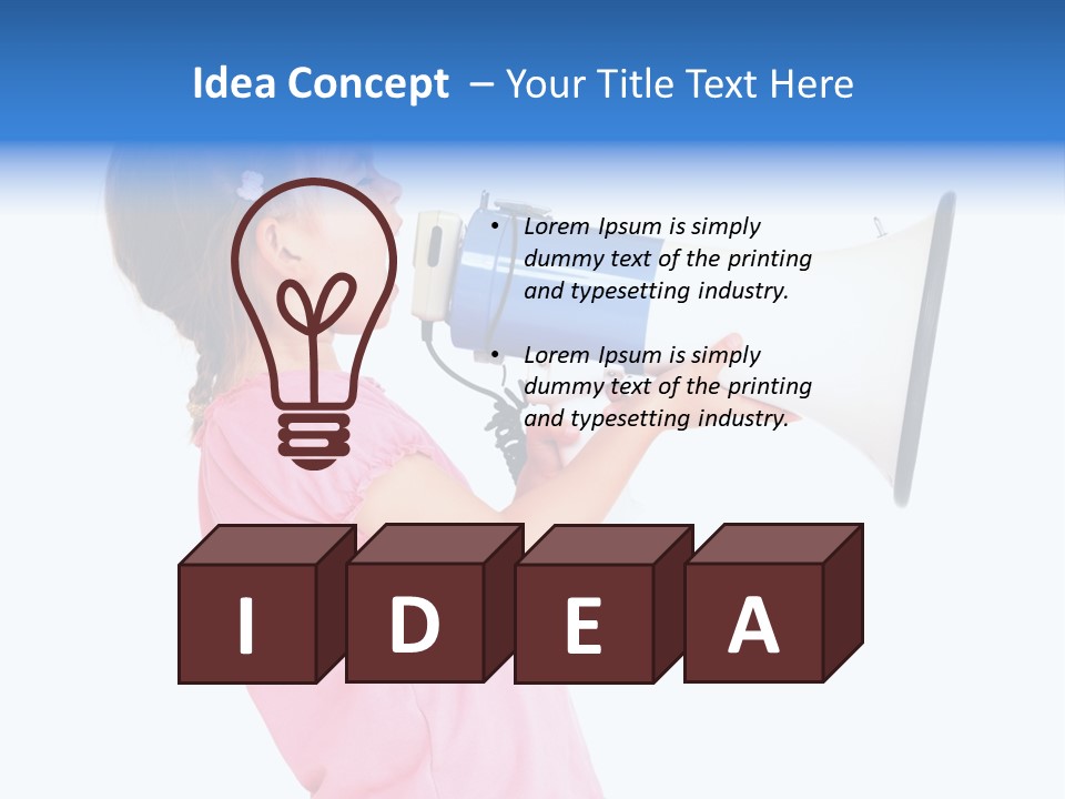 Energy Expression Person PowerPoint Template