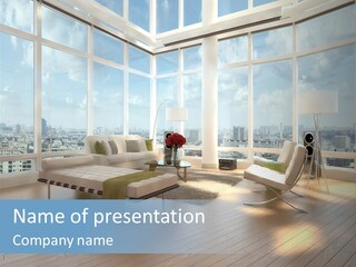 Home Luxury Millionaire PowerPoint Template