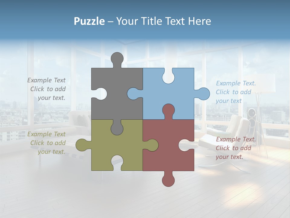 Home Luxury Millionaire PowerPoint Template