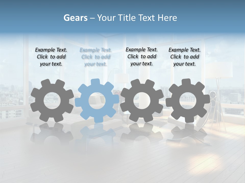 Home Luxury Millionaire PowerPoint Template