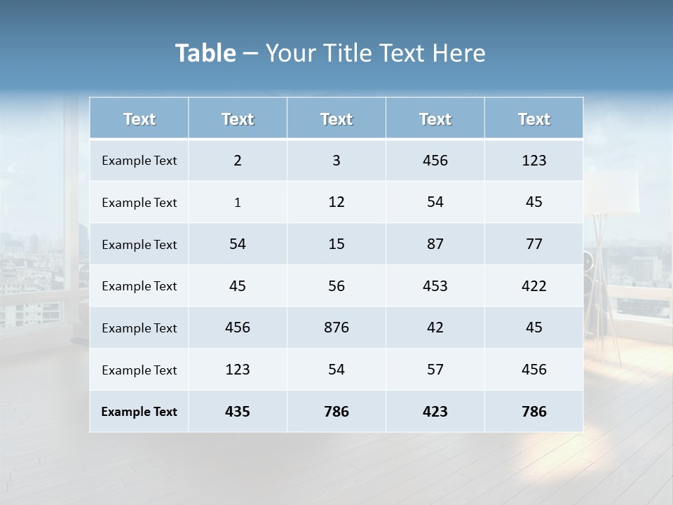 Home Luxury Millionaire PowerPoint Template
