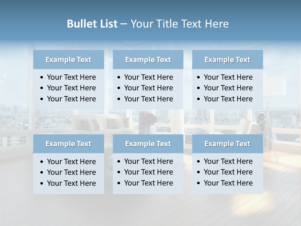 Home Luxury Millionaire PowerPoint Template