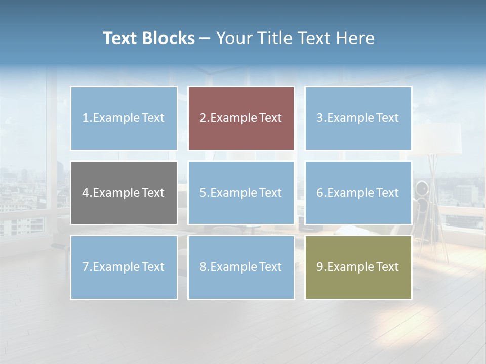 Home Luxury Millionaire PowerPoint Template