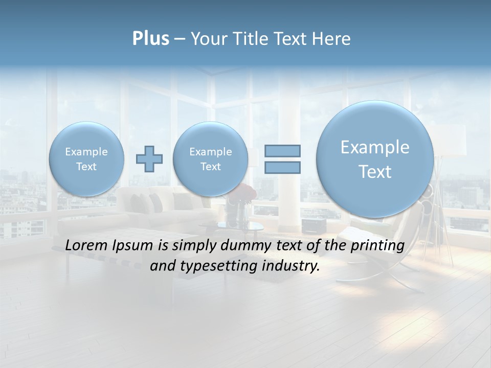 Home Luxury Millionaire PowerPoint Template