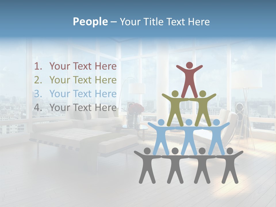 Home Luxury Millionaire PowerPoint Template