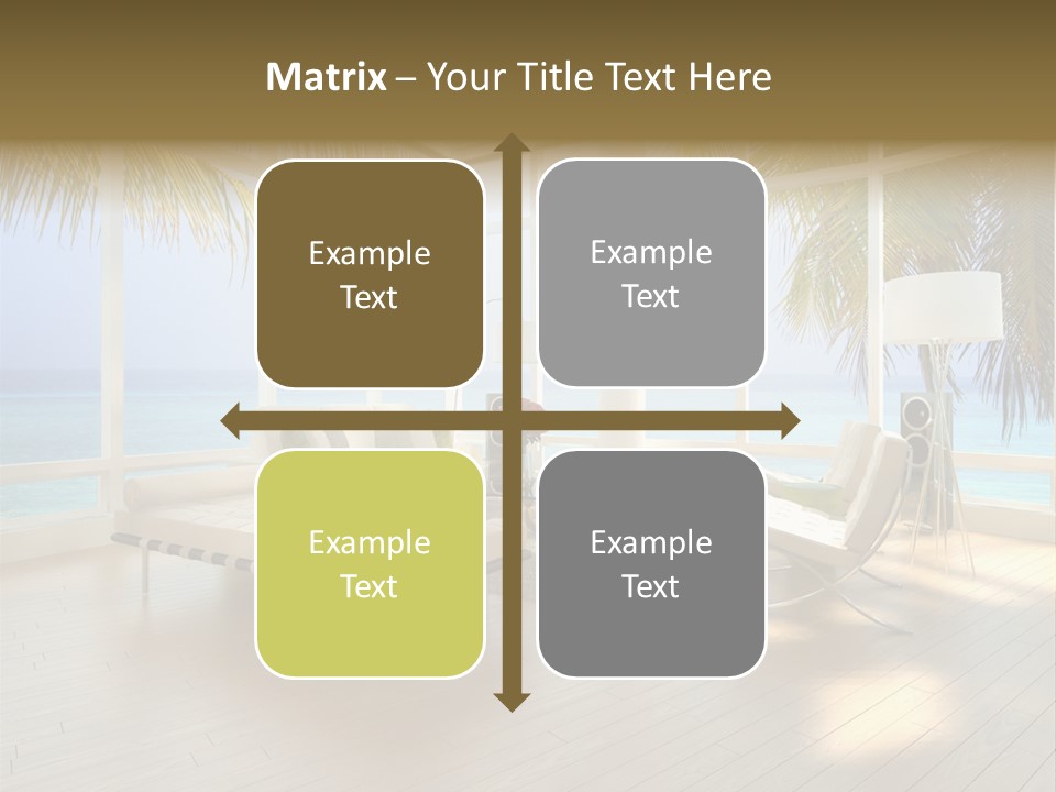 Construction Corporate Scene PowerPoint Template