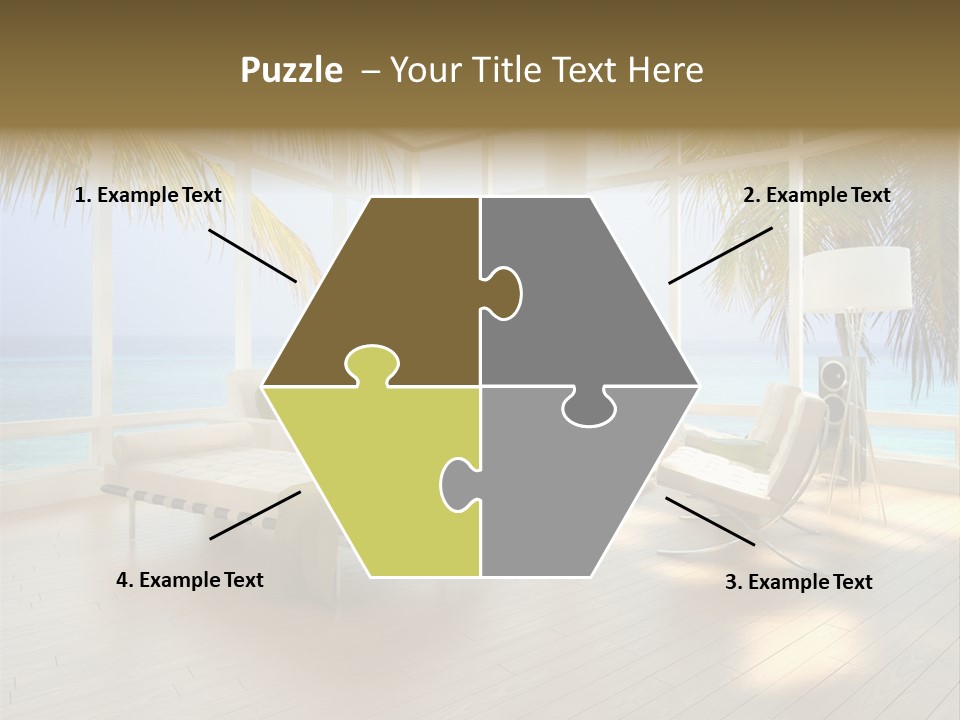 Construction Corporate Scene PowerPoint Template