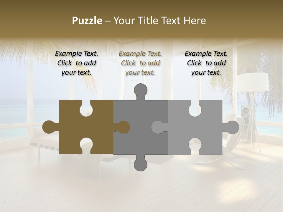 Construction Corporate Scene PowerPoint Template