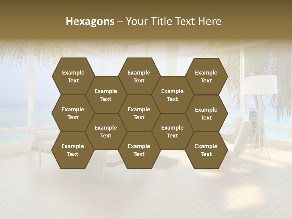 Construction Corporate Scene PowerPoint Template
