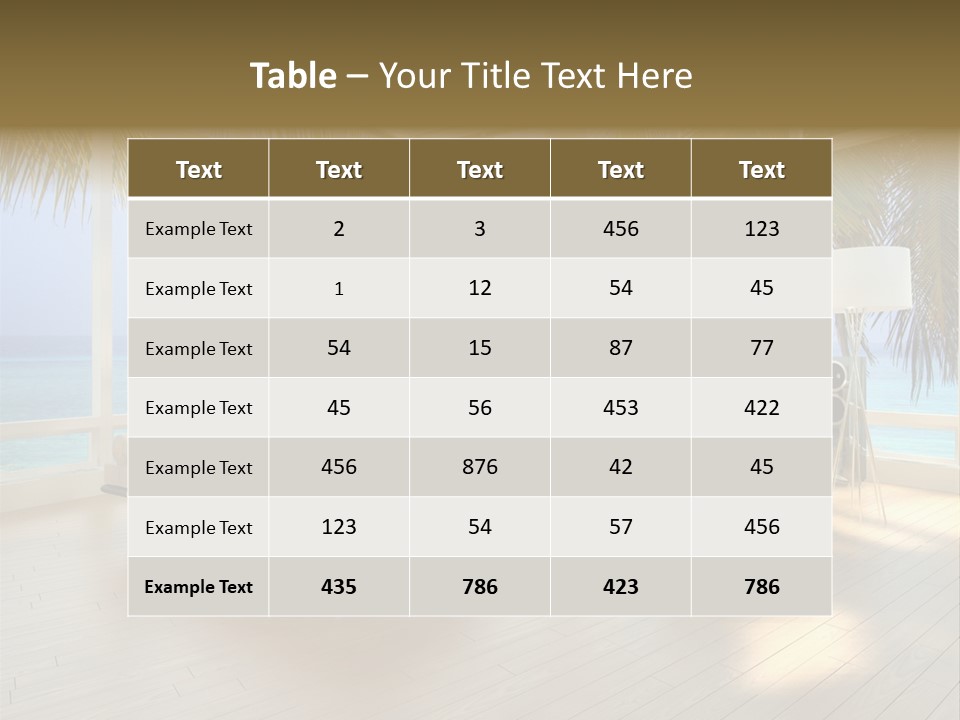 Construction Corporate Scene PowerPoint Template