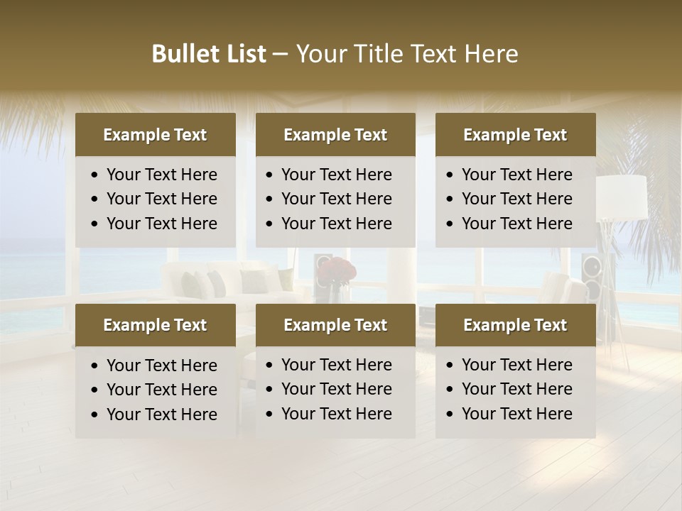 Construction Corporate Scene PowerPoint Template