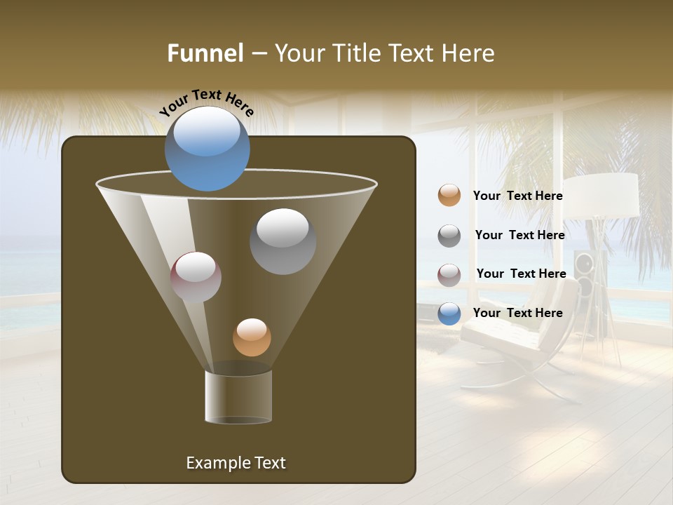 Construction Corporate Scene PowerPoint Template