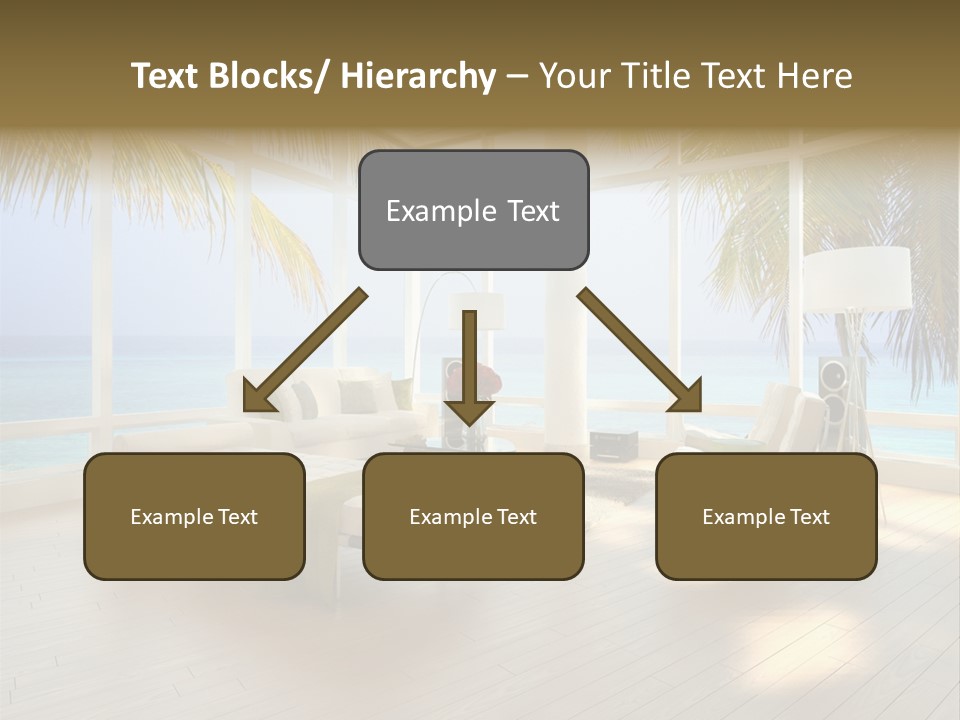 Construction Corporate Scene PowerPoint Template