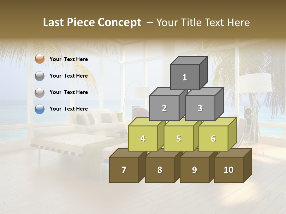 Construction Corporate Scene PowerPoint Template