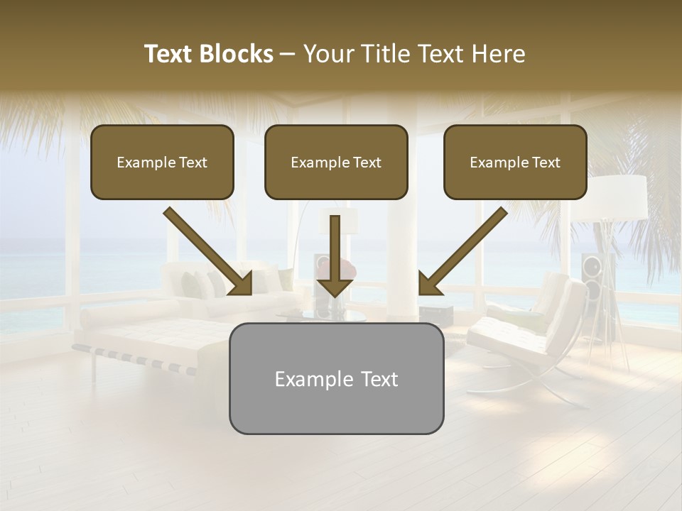 Construction Corporate Scene PowerPoint Template