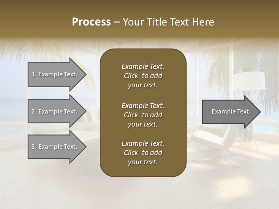 Construction Corporate Scene PowerPoint Template