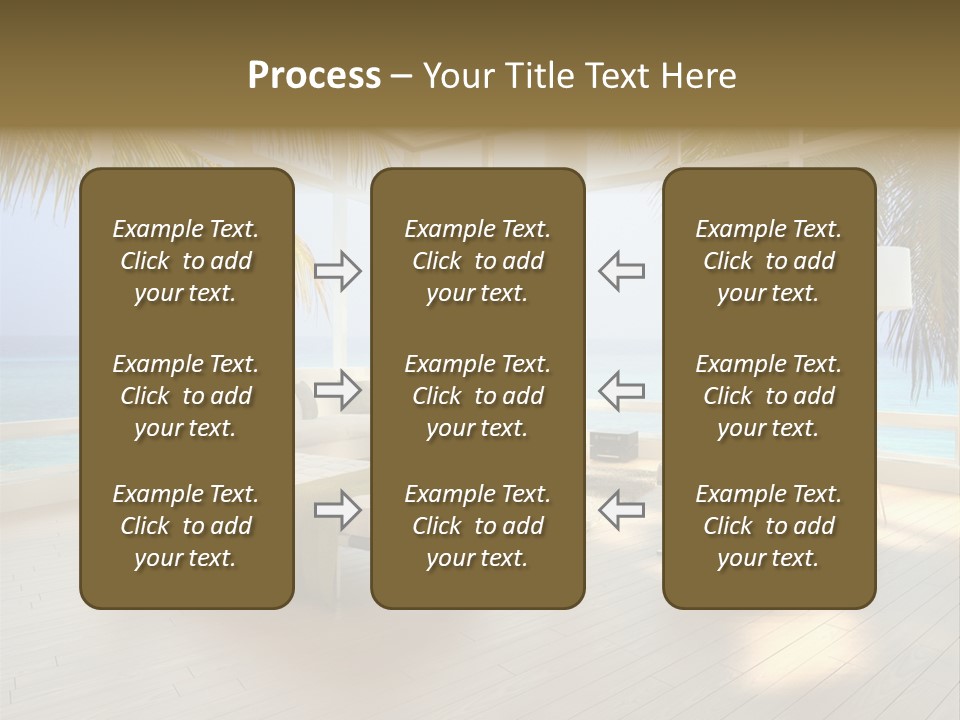Construction Corporate Scene PowerPoint Template