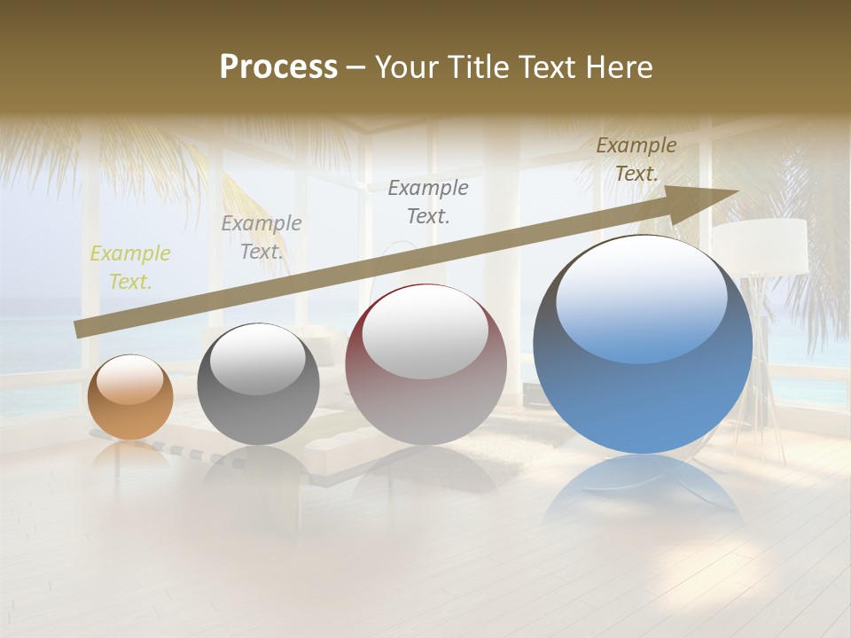 Construction Corporate Scene PowerPoint Template