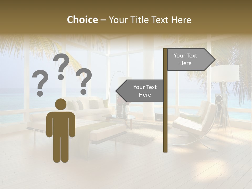 Construction Corporate Scene PowerPoint Template