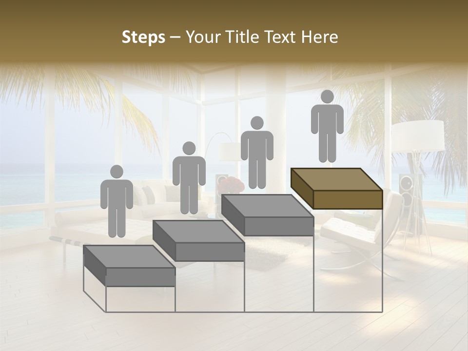 Construction Corporate Scene PowerPoint Template