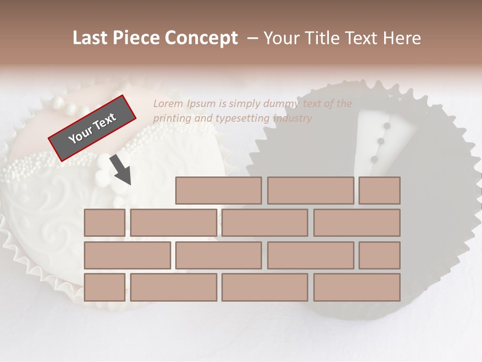 Decorated Bride And Groom Sweet PowerPoint Template