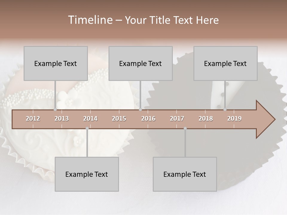 Decorated Bride And Groom Sweet PowerPoint Template