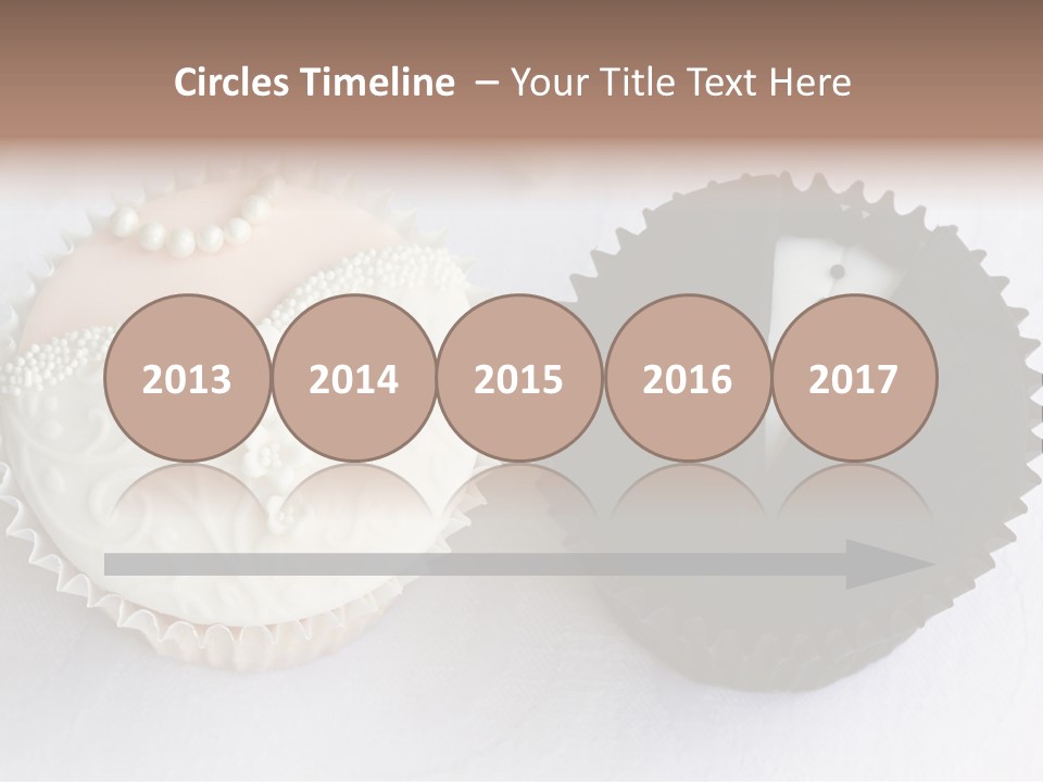 Decorated Bride And Groom Sweet PowerPoint Template