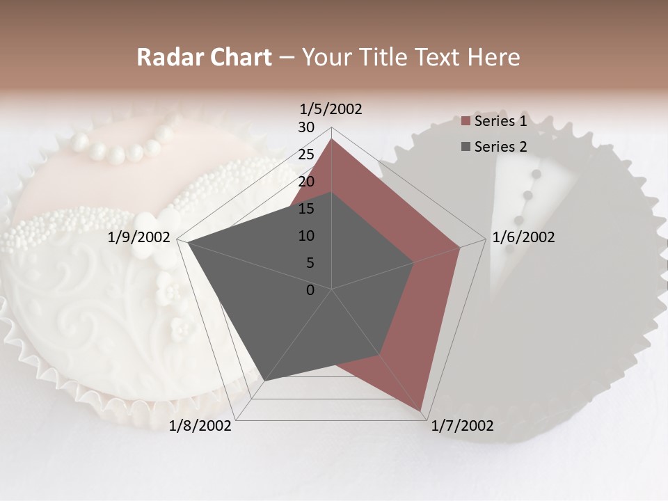 Decorated Bride And Groom Sweet PowerPoint Template