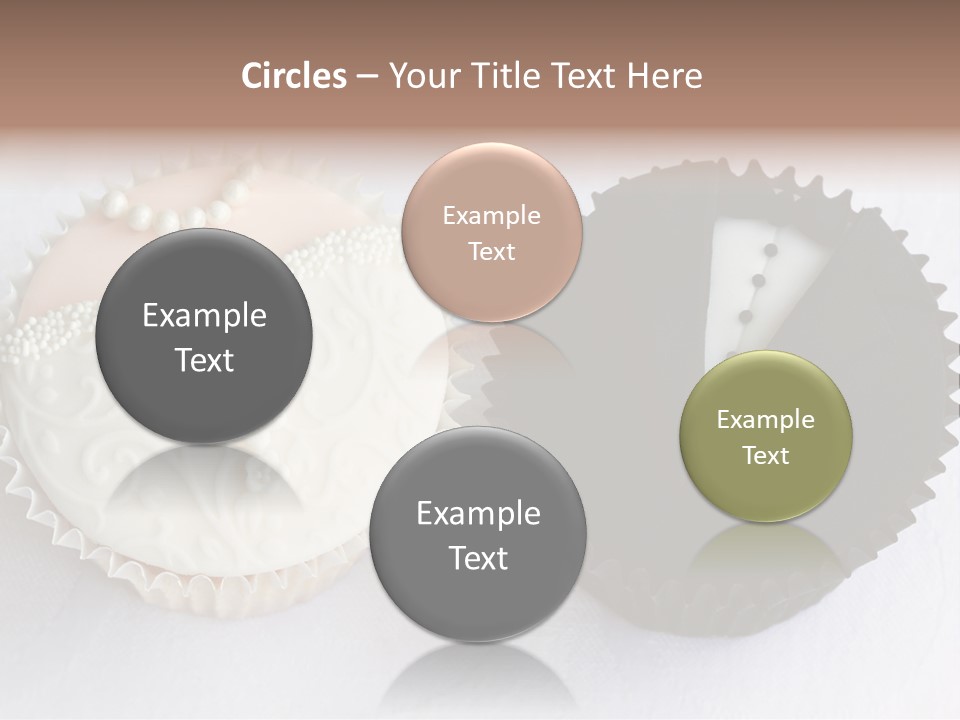 Decorated Bride And Groom Sweet PowerPoint Template