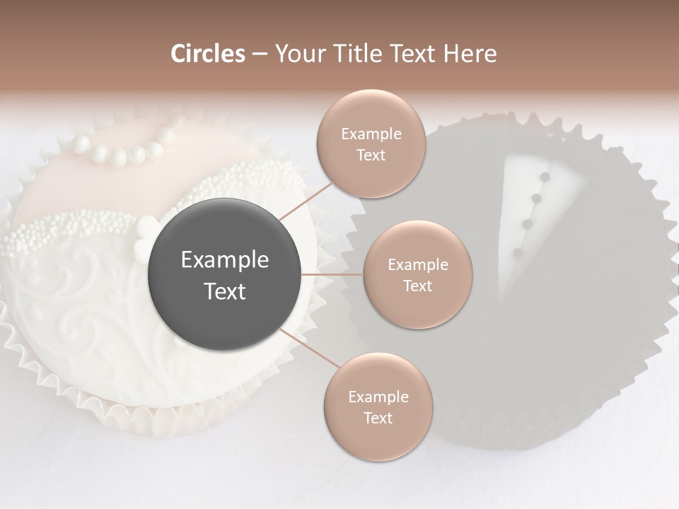 Decorated Bride And Groom Sweet PowerPoint Template