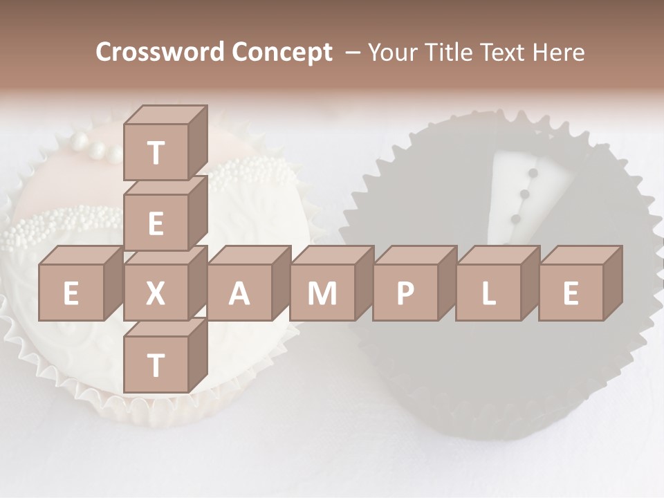 Decorated Bride And Groom Sweet PowerPoint Template