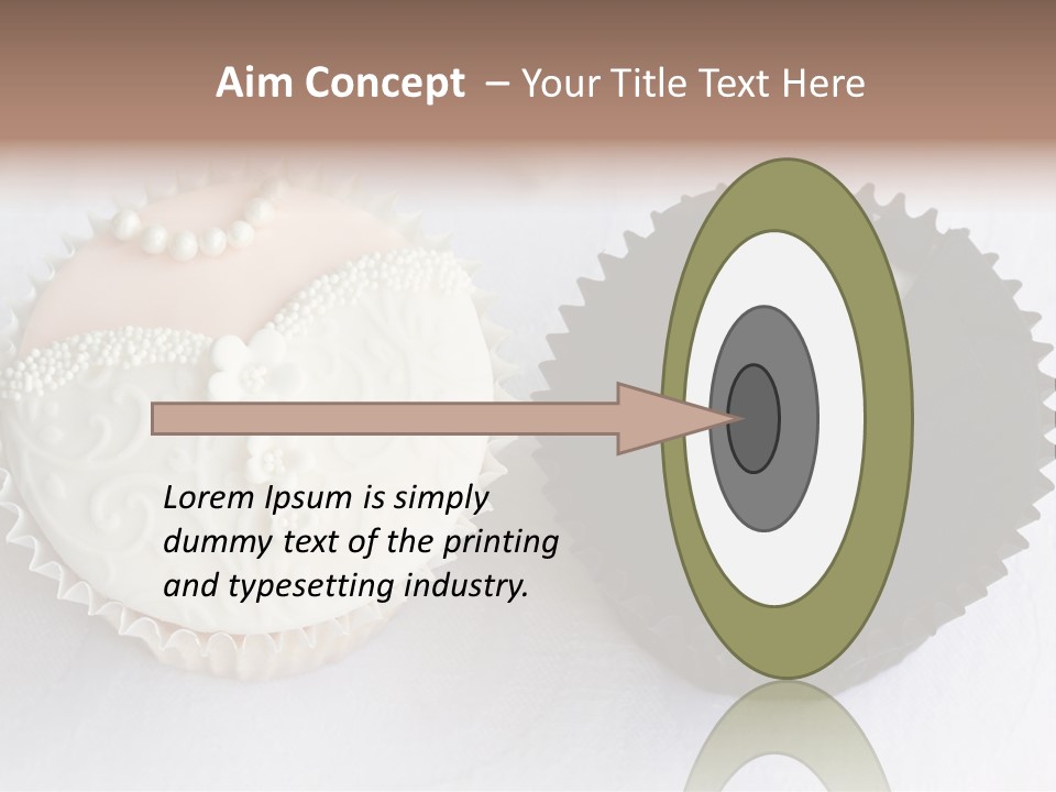 Decorated Bride And Groom Sweet PowerPoint Template