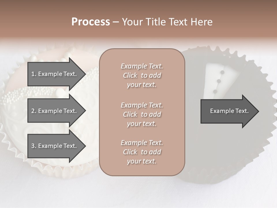 Decorated Bride And Groom Sweet PowerPoint Template