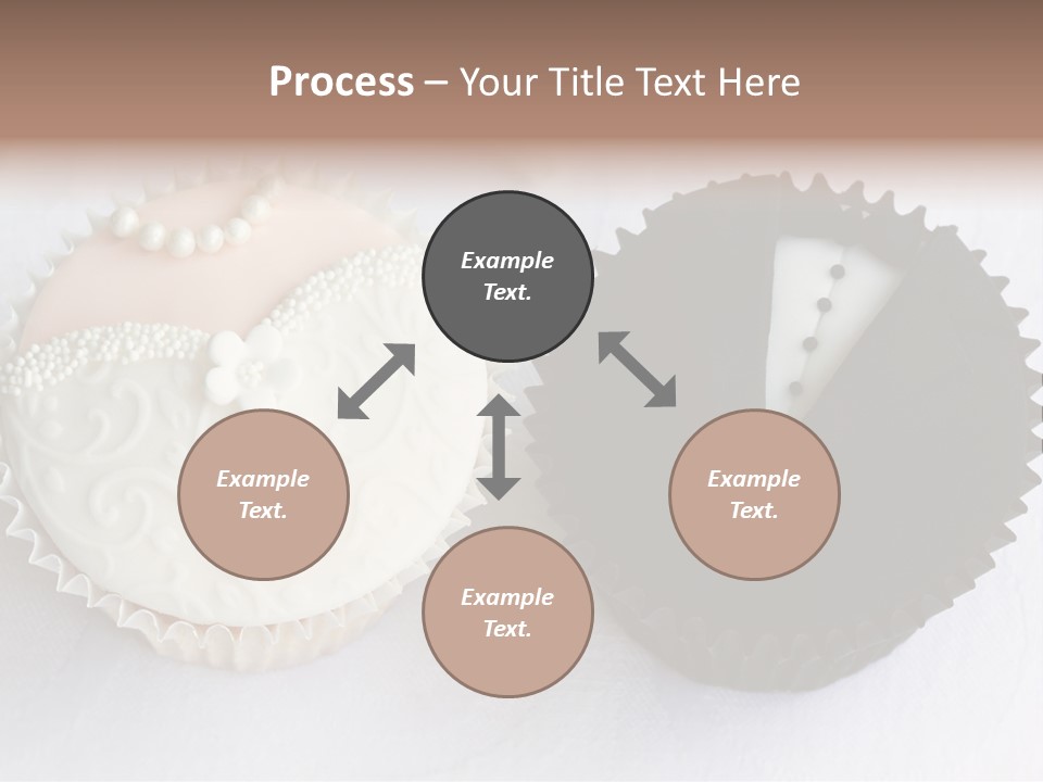 Decorated Bride And Groom Sweet PowerPoint Template