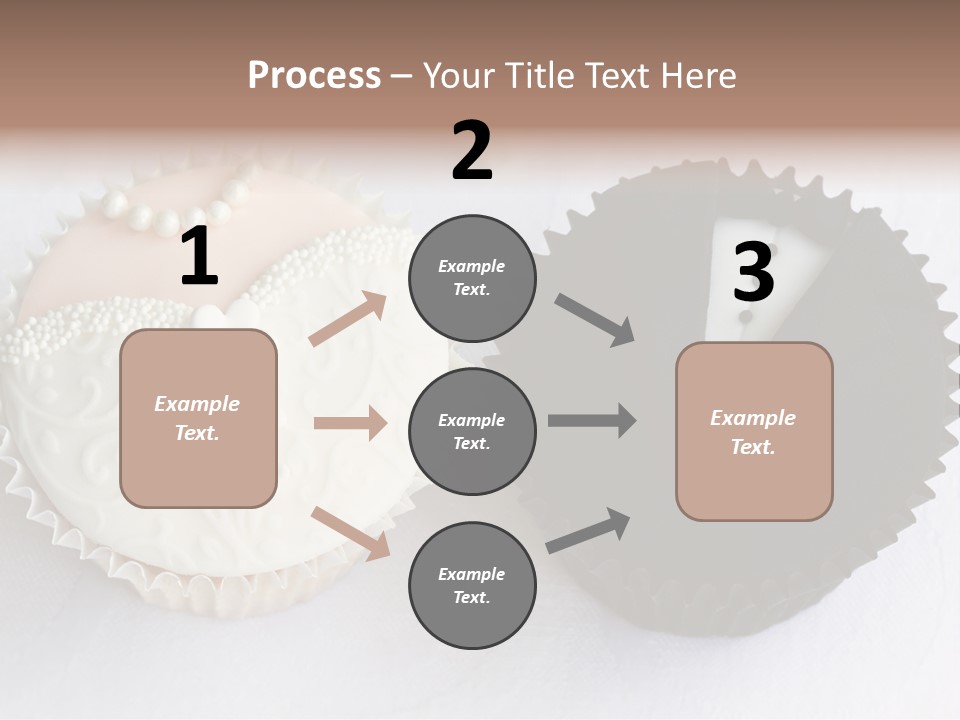 Decorated Bride And Groom Sweet PowerPoint Template