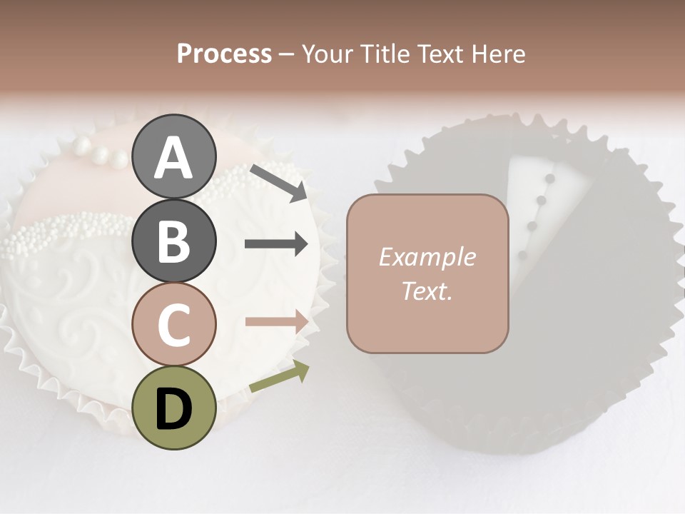 Decorated Bride And Groom Sweet PowerPoint Template