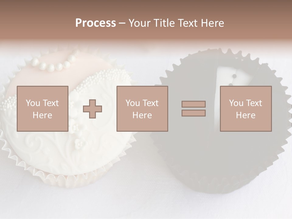 Decorated Bride And Groom Sweet PowerPoint Template