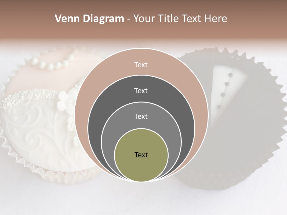 Decorated Bride And Groom Sweet PowerPoint Template