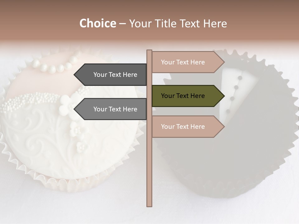 Decorated Bride And Groom Sweet PowerPoint Template