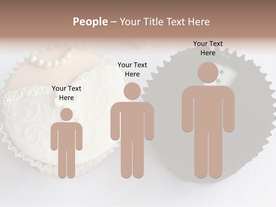 Decorated Bride And Groom Sweet PowerPoint Template