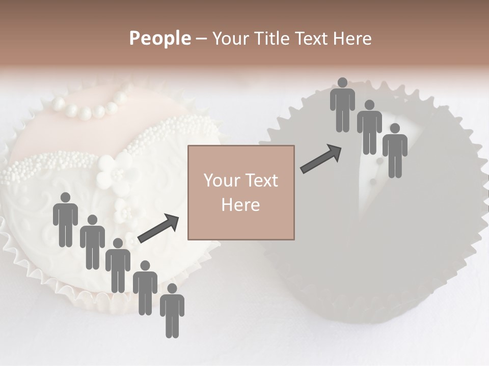 Decorated Bride And Groom Sweet PowerPoint Template