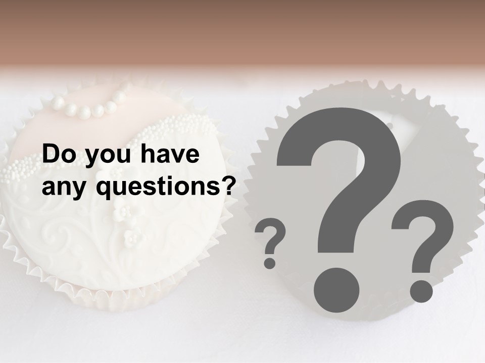 Decorated Bride And Groom Sweet PowerPoint Template