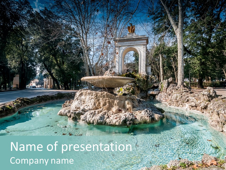 Basin History South PowerPoint Template