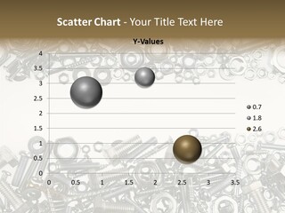 Close Up Fastener Metallic PowerPoint Template