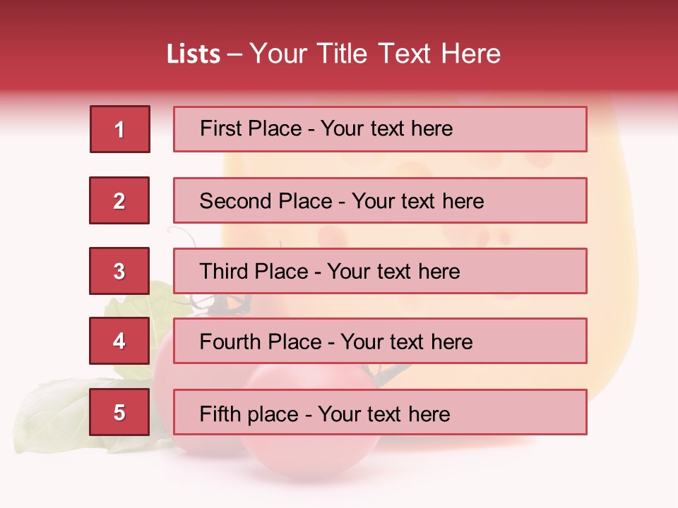 Product Slice Life PowerPoint Template