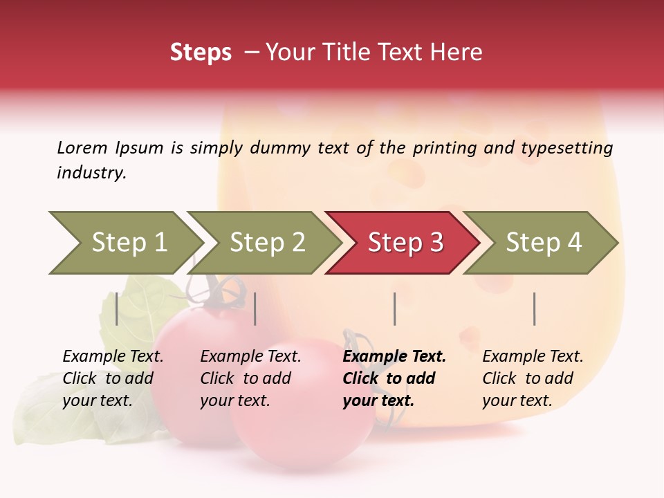 Product Slice Life PowerPoint Template