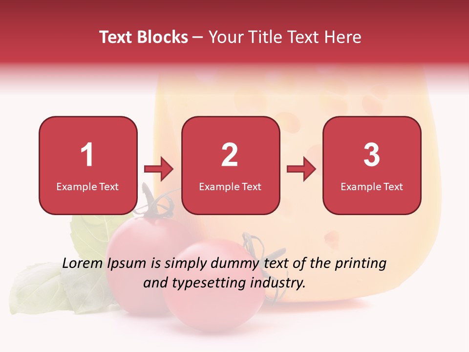 Product Slice Life PowerPoint Template