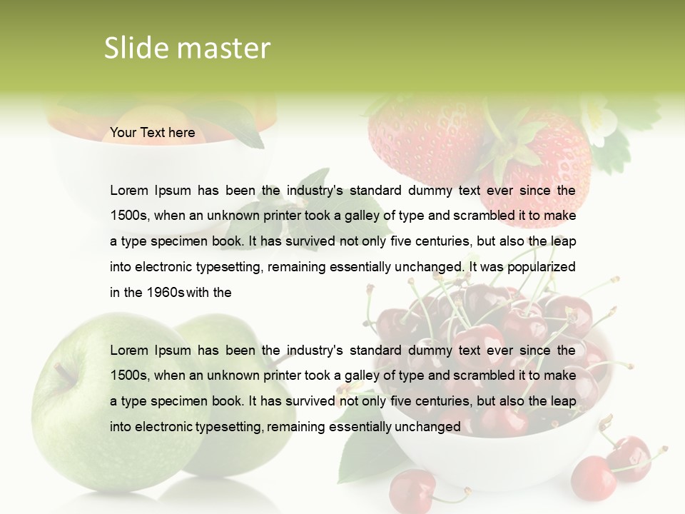 Harvest Ready Vegetarian PowerPoint Template
