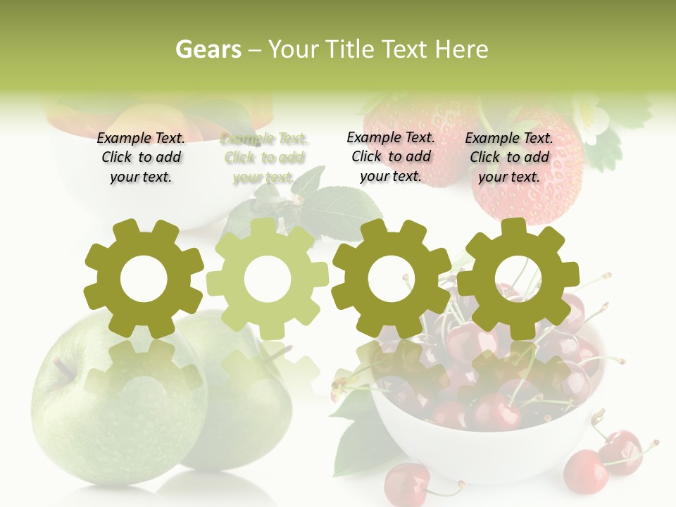Harvest Ready Vegetarian PowerPoint Template